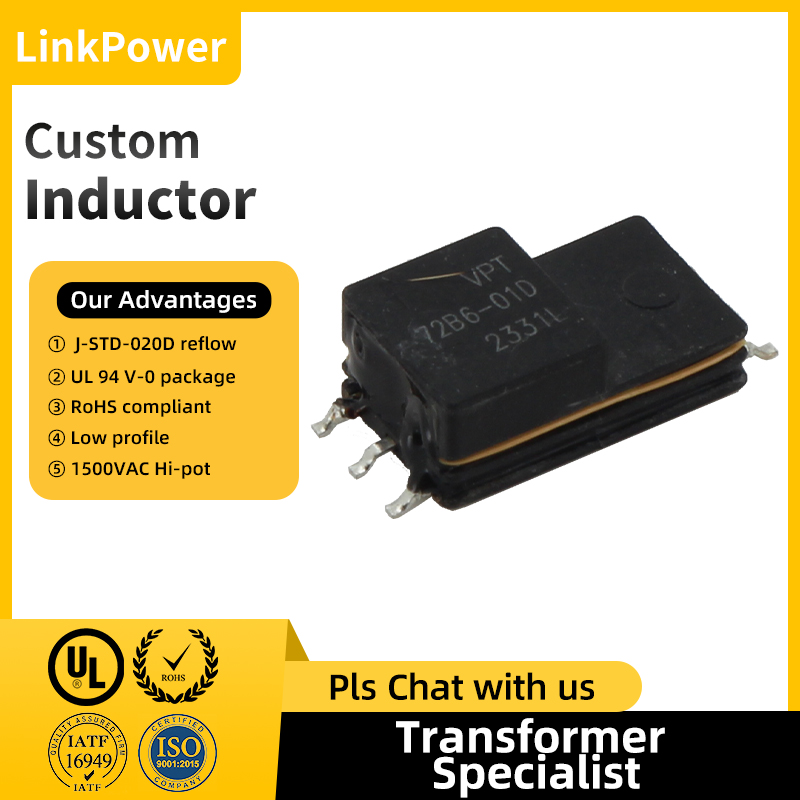 High performance inductors for energy storage, noise suppression and efficient power management.